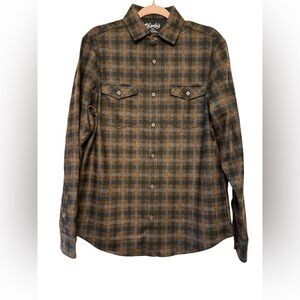 Woodys Retro Lounge Flannel Shirt M